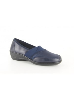 Q-Fit 6009.10 blue dames instappers gekleed