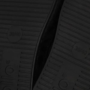 Apollo Dames pantoffels kabel patroon antraciet