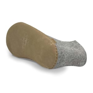 Glerups Low boot leather sole g 01-grey