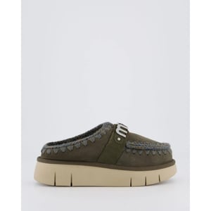 Mou Dames bounce clog black olive