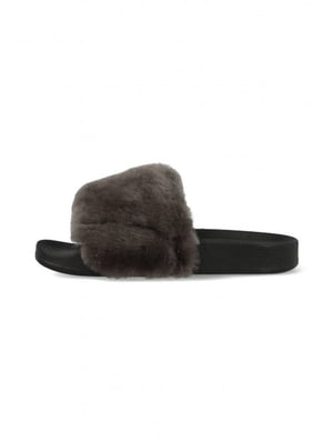 Warmbat Pantoffels barlee ble347085 / donker grijs