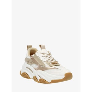 Steve Madden Dames sneaker possession-e coconut milk bronze