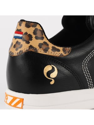 Q1905 Golfschoen fairway zwart/leopard
