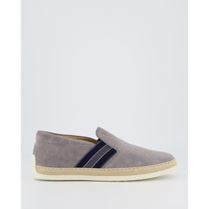 Tod's Heren rafia loafer suede