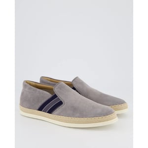 Tod's Heren rafia loafer suede