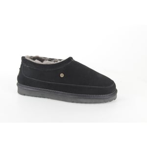Warmbat Ebor black heren pantoffel (gesloten hiel)