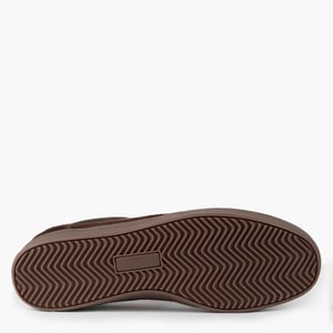 Q1905 Sneaker platinum donkerbruin/geel