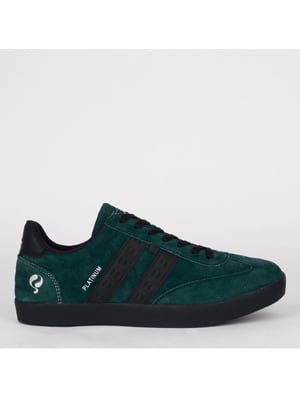 Q1905 Sneaker platinum teal /donkerblauw