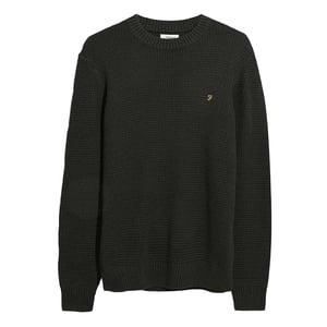 Farah Heren Foraker Crew Neck Sweater (Zwart)