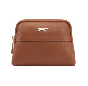 Clementine Brown Leather Pouch