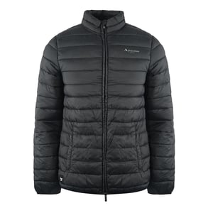 Aquascutum Heren Logo Gevoerde Jas (Zwart)
