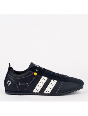 Q1905 Sneaker typhoon sp donkerblauw/wit