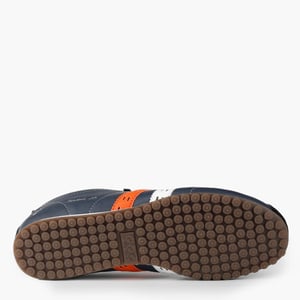 Q1905 Sneaker typhoon sp donkerblauw/wit/oranje