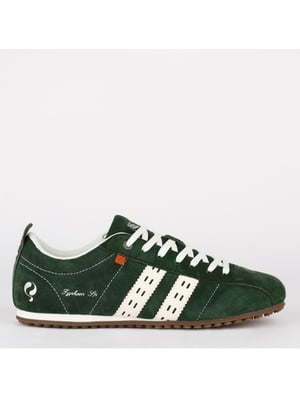 Q1905 Sneaker typhoon sp donkergroen/wit