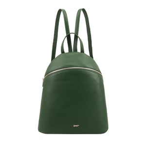 Panoma Green Leather Backpack Bag