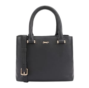 Pinka Black Leather Multi Way Bag