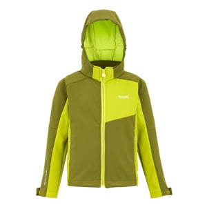 Regatta Kinder/Kids Acidity VIII Soft Shell Jas (Nefriet groen/renoble groen)