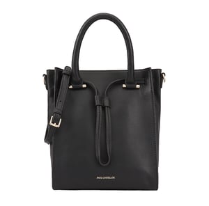 Flumendosa Black Leather Multi Way Bag