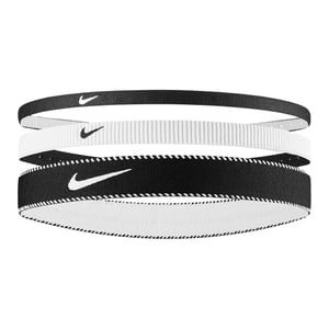 Nike Mixed Classic Headband (Pack of 3) (Black/White)
