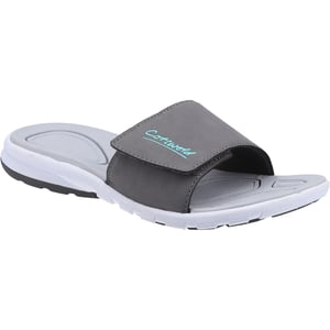Cotswold Dames Windrush Gerecycleerde Slippers (Grijs)