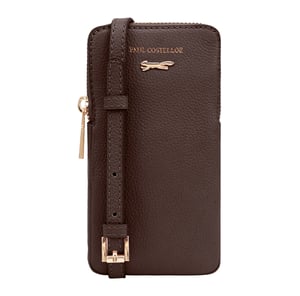 Limia Brown Leather Phone Bag Bag