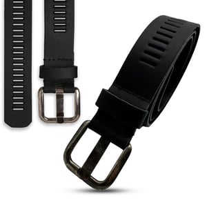 ARIESZZZ Riem unisex leder - 2 pack