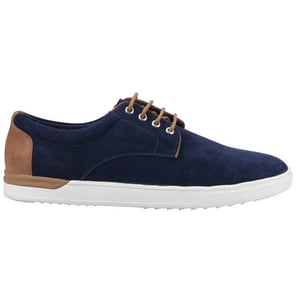 Hush Puppies Heren Joey Suède Veterschoenen (Marineblauw)