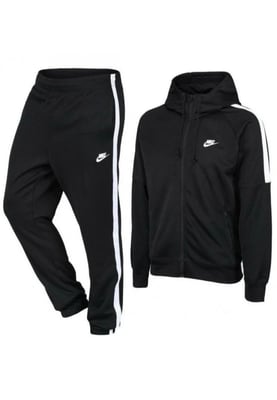 Nike Mens Black Tribute Poly Tracksuit