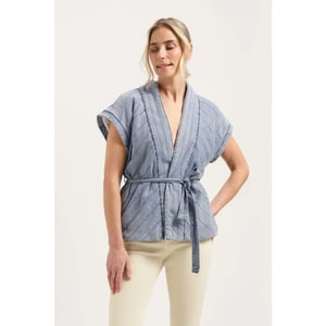 Florèz Cr0112 416 dante gilet light blue