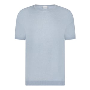 Blue Industry Het luxe basic knitted t-shirt |