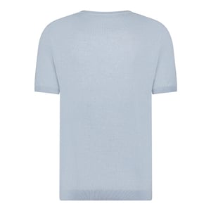 Blue Industry Het luxe basic knitted t-shirt |