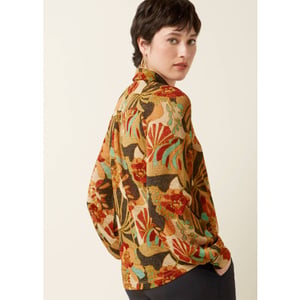 King Louie Maisie blouse dazz 10161 black
