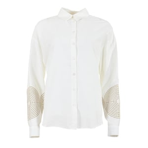MAICAZZ Minde blouse sp25.20.316 off white/l sand