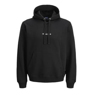 Jack & Jones jornorrebro emb sweat hood noos 12282861 black