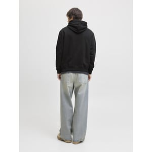Jack & Jones jornorrebro emb sweat hood noos 12282861 black