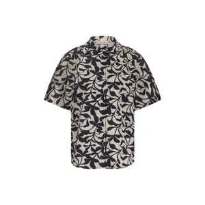 Studio Anneloes Barb leafs blouse off-white