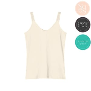 Summum Nice-3688 122 top reversible ivory