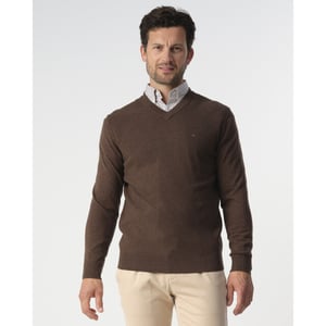 Campbell Harvey v-neck sweater