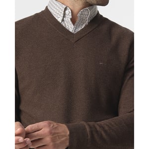 Campbell Harvey v-neck sweater