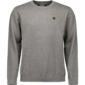 No Excess Pullover crewneck 2 coloured melang grey melange