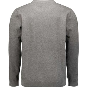 No Excess Pullover crewneck 2 coloured melang grey melange