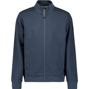 No Excess Sweater full zip stand up-collar re night