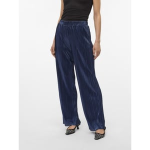 Vero Moda Vmduvi hw wide pant jrs btq ga navy