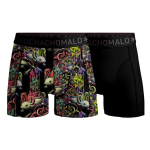 Muchachomalo Boys 2-pack boxer shorts print/solid