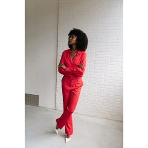 Zizo Cergi broek sp25.cer.316 scarlet red