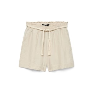 Vero Moda Vmheaven hw belt shorts wvn ga beige