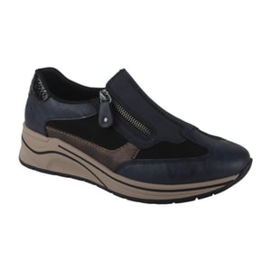 Rieker N9552-14 dames instappers sportief