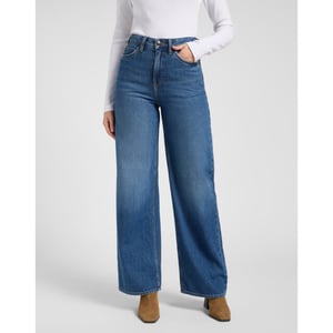 Lee Stella dames wide leg jeans ink pool