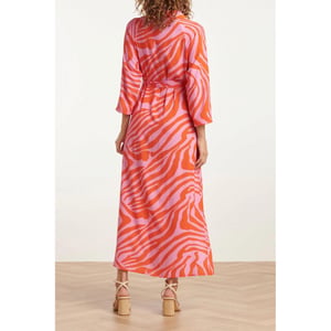 Smashed Lemon 25086 Lange Jurk Dessin