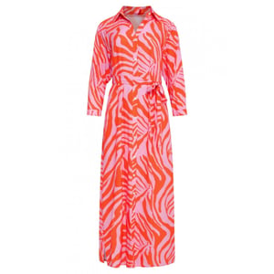 Smashed Lemon 25086 Lange Jurk Dessin